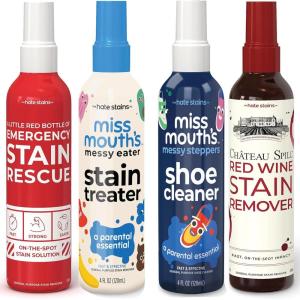 imageMiss Mouths Messy Eater Stain Treater Messy Steppers Emergency Stain Rescue and Chateau Spill Bundle from Hate Stains