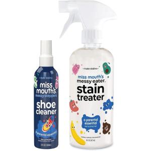 imageMiss Mouths Messy Eater Stain Treater 16oz and Messy Steppers 4oz Shoe Cleaner
