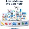 image:imageMiss Mouths Messy Eater Laundry Brush  Gentle Fabric Scrub Brush for Spot Cleaning PreTreating Stains amp Delicates