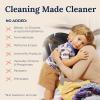 image:imageMiss Mouths Messy Eater Laundry Detergent Sheets  120 Loads Travel Friendly Detergent Sheets  Hypoallergenic Sensitive Skin Safe Pediatrician and Dermatologist Tested Fragrance Free120 loads pack of 2