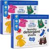 image:imageMiss Mouths Messy Eater Laundry Detergent Sheets  120 Loads Travel Friendly Detergent Sheets  Hypoallergenic Sensitive Skin Safe Pediatrician and Dermatologist Tested Fragrance Free120 loads pack of 2