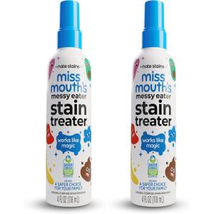 image:imageMiss Mouths Messy Eater Stain Treater Spray  Stain Remover  Newborn amp Baby Essentials  2Pack of 16oz Stain Remover1 pack
