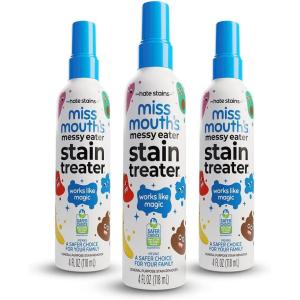 image:imageMiss Mouths Messy Eater Stain Treater Spray  Stain Remover  Newborn amp Baby Essentials  2Pack of 16oz Stain Remover3 pack