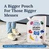 image:imageMiss Mouths Messy Eater Stain Treater Bundle 16oz Spray Bottle and 32oz XL Refill Pouch  Laundry Stain Remover for Clothes  Baby Feeding Essentials  Works on Carpet and Upholstery  2 Pack Kit