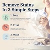 image:imageMiss Mouths Messy Eater Stain Treater Bundle 16oz Spray Bottle and 32oz XL Refill Pouch  Laundry Stain Remover for Clothes  Baby Feeding Essentials  Works on Carpet and Upholstery  2 Pack Kit