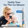 image:imageMiss Mouths Messy Eater Stain Treater Pen  2 Pack To Go Instant Stain Remover Pen and Detergent Sheets Newborn amp Baby Essentials